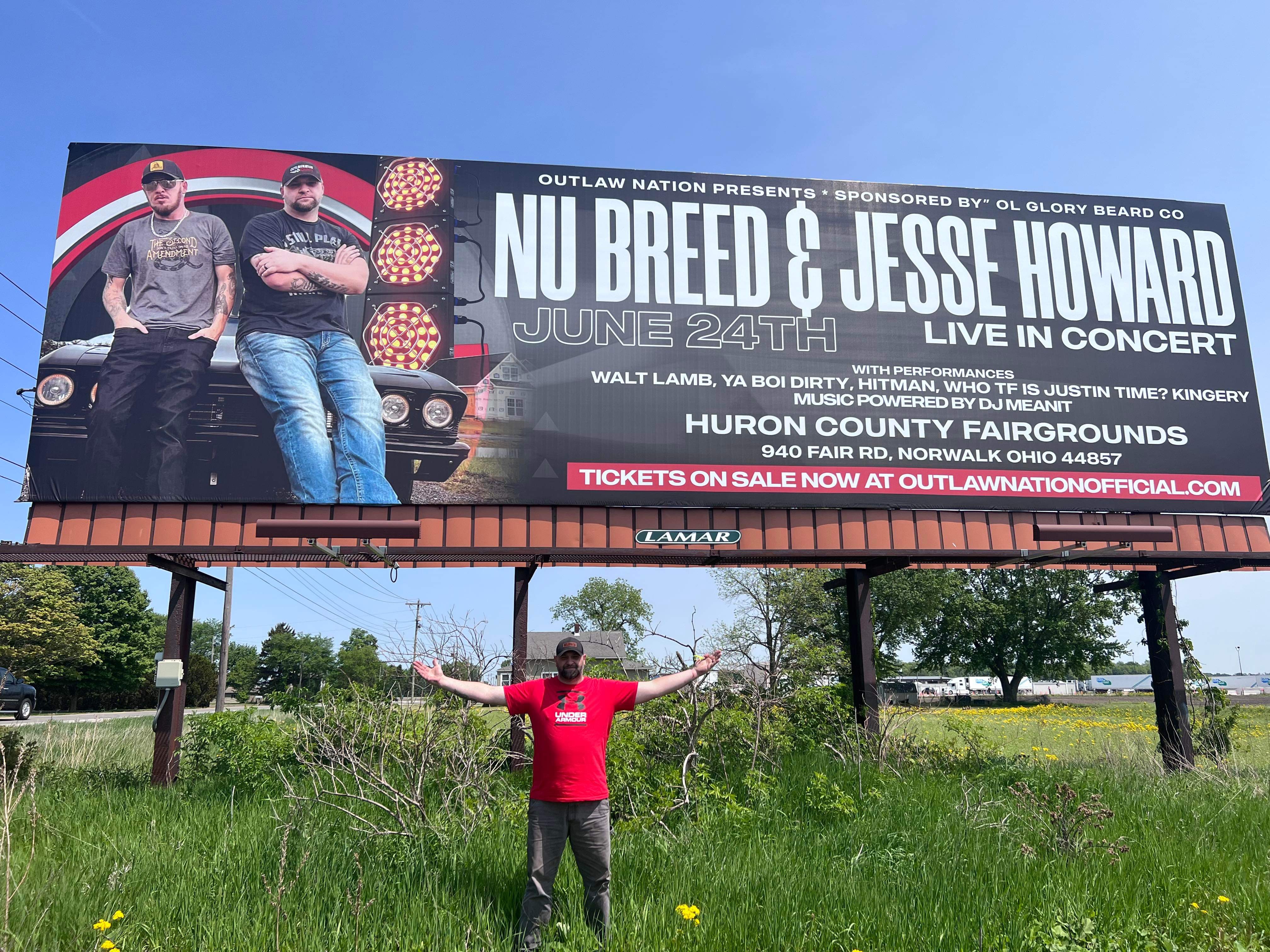 ROCKIN’ NORWALK! Nu Breed & Jesse Howard Set To Take The Stage In Hometown Ohio!
